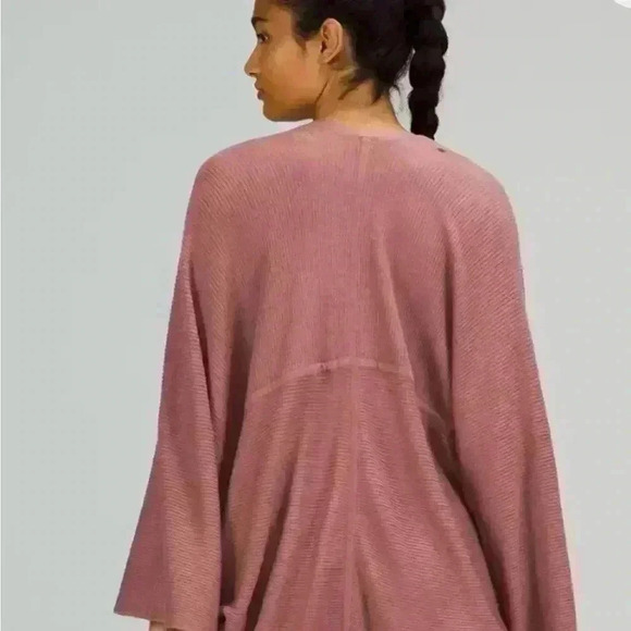 Lululemon Cashlu Knit Textured Wrap - Picture 4 of 7